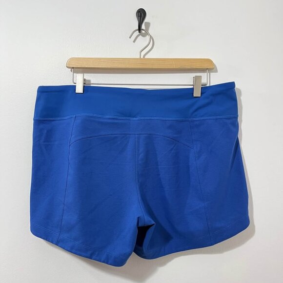 Goal Five Blue Excel Women's Workout Shorts [size XL] - Picture 4 of 7